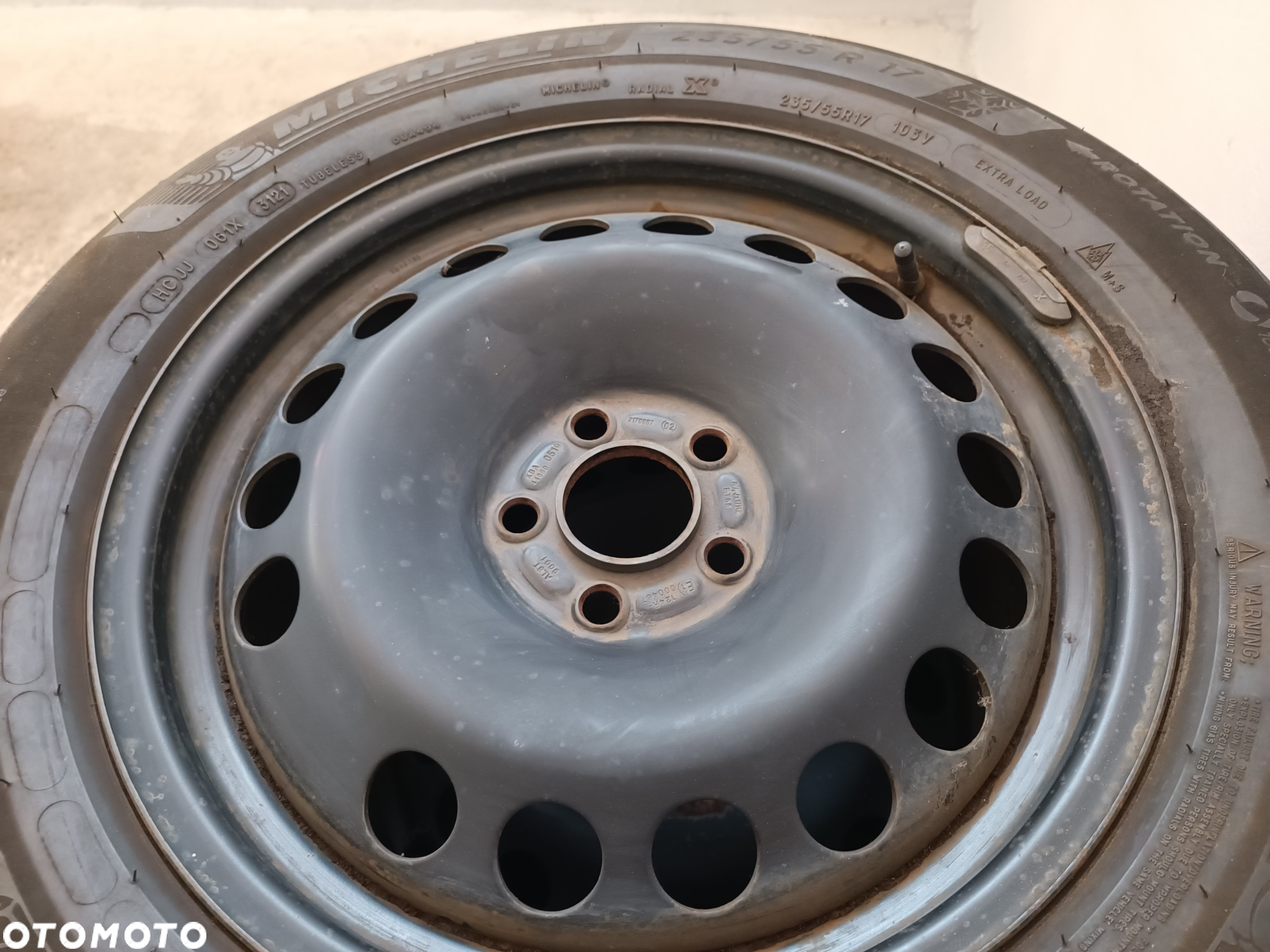 5x108 Felgi Stalowe Stal 17 Koła zimowe zima FORD MONDEO MK5 KUGA I II 2 GALAXY MK3 III SMAX II 2 VOLVO S60 CROSS COUNTRY CC V60 CC XC70 III 3 Legnica ALU-RAD 235/55 5mm - 6