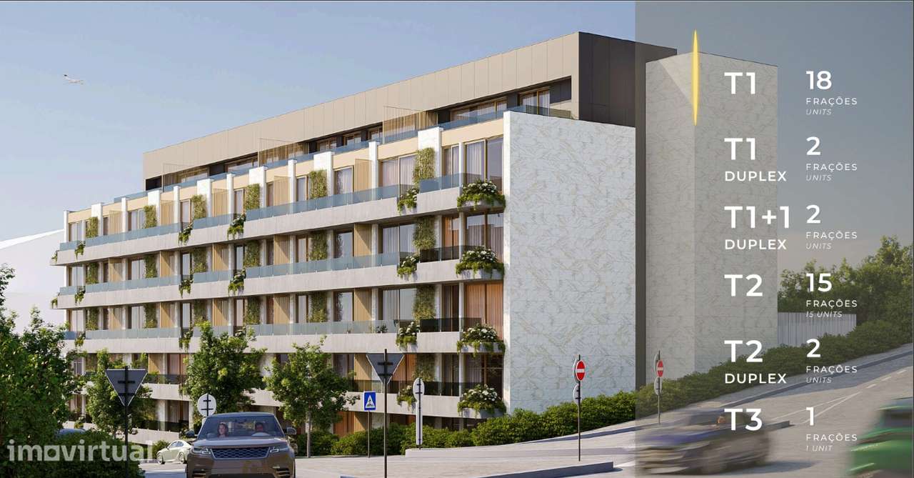 Empreendimento novo centro de Gaia- Albor Apartments - Grande imagem: 2/14