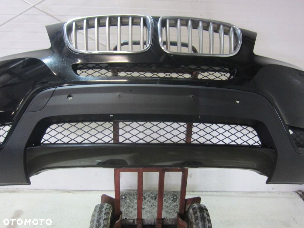 BMW X3 F25 ZDERZAK PRZEDNI PRZÓD 668 CZARNY PDC PRZED LIFT 7210451 - 14