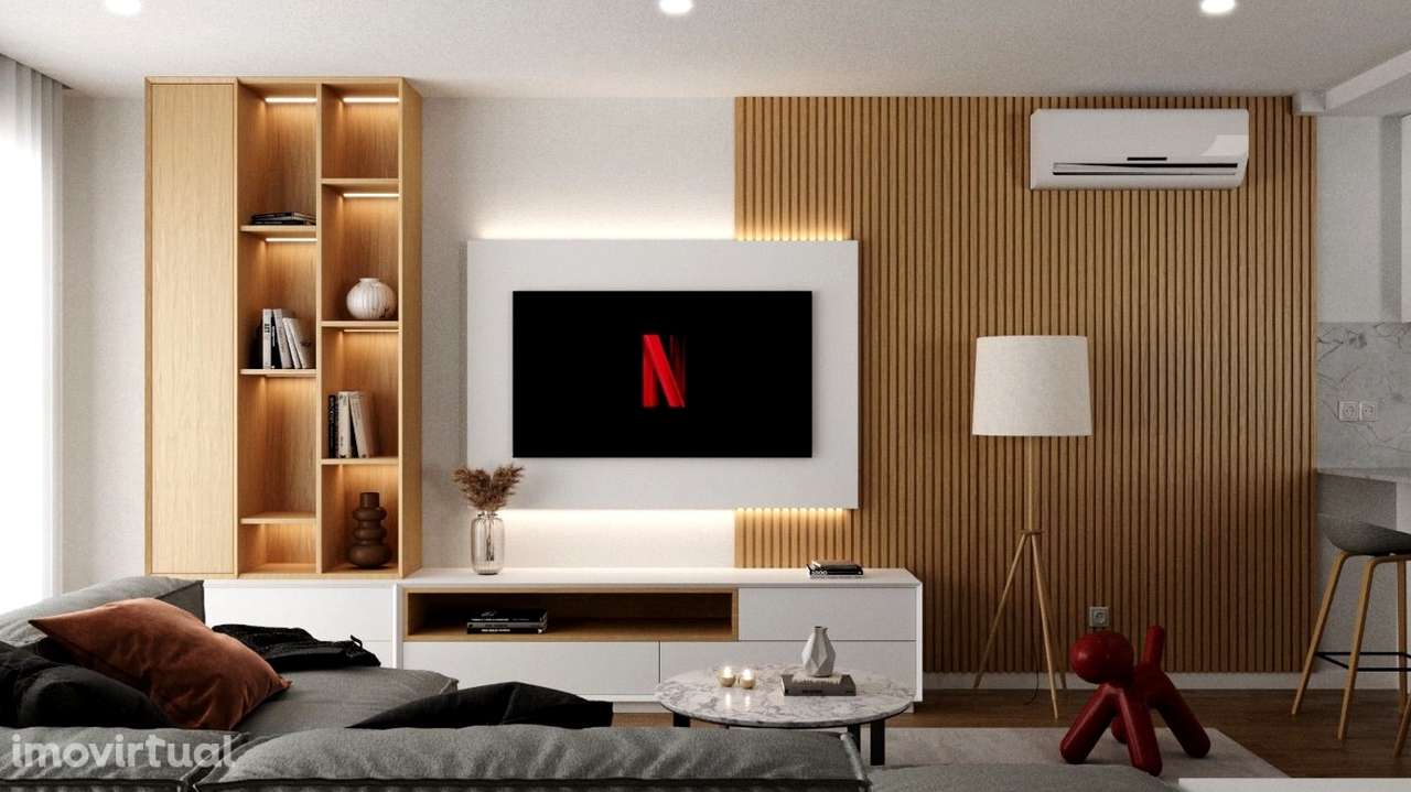 T1 Moderno com Varanda - Bellevue Park - Grande imagem: 4/6