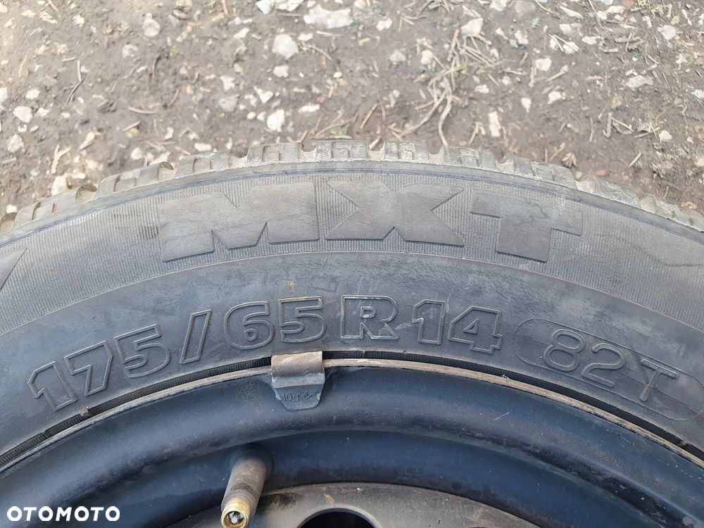 OPEL R14 4x100 ORYGINALNA FELGA OPONA LETNIA 175/65/R14 7.1mm KOŁO ZAPASOWE 14 5.5J ET49 OTWÓR 56.5mm 2140109 - 2