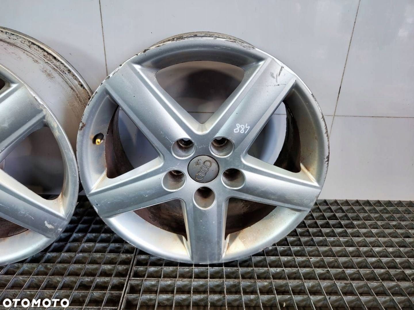 FELGI ALUMINIOWE ALUFELGI 5X112 7.5J 17" R17 ET45 AUDI A6 C5 C6 - 6