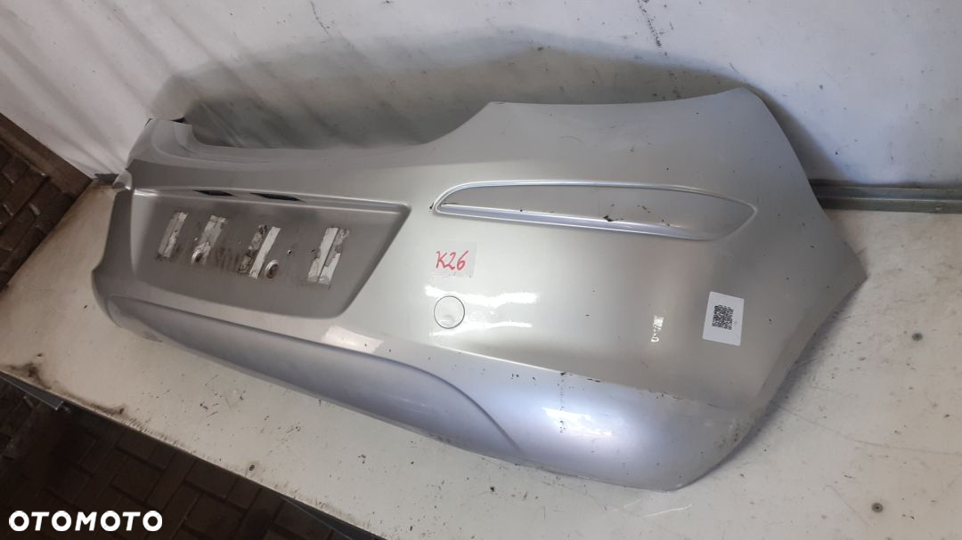 ^ ZDERZAK TYŁ TYLNY DO OPEL CORSA D Z157 SREBRNY 5D 5 DRZWI HB - 3