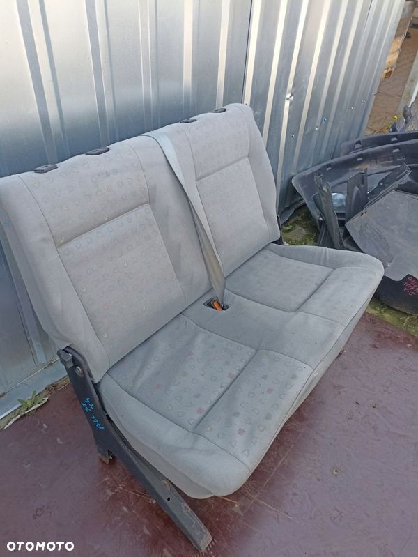 FOTEL PODWÓJNY VOLKSWAGEN TRANSPORTER T4 TYLNY RZĄD - 5