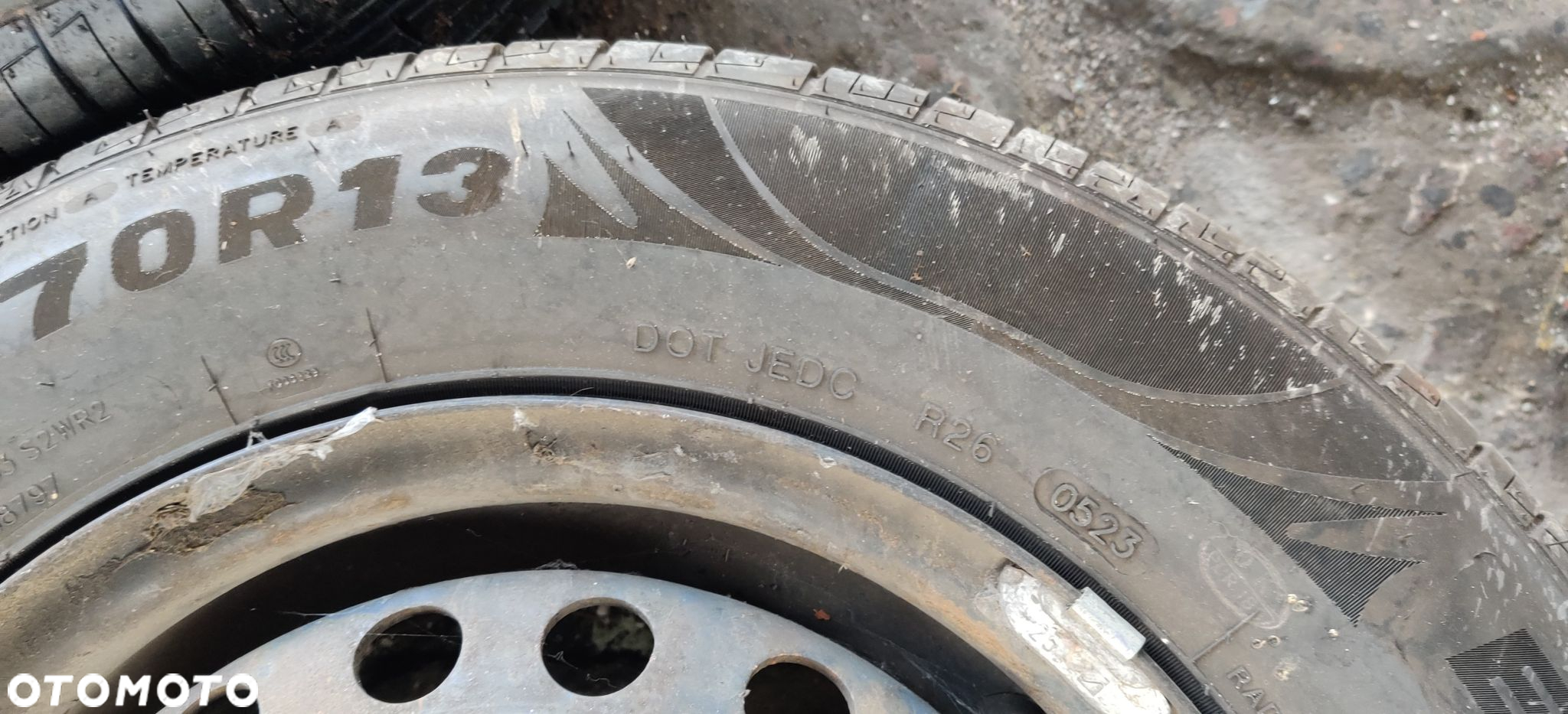 KOŁA FELGI STALOWE 13 CALI OPONY LATO ŁADNE DAEWOO LANOS OPEL CORSA C 4X100 ET49 175/70/13 - 4