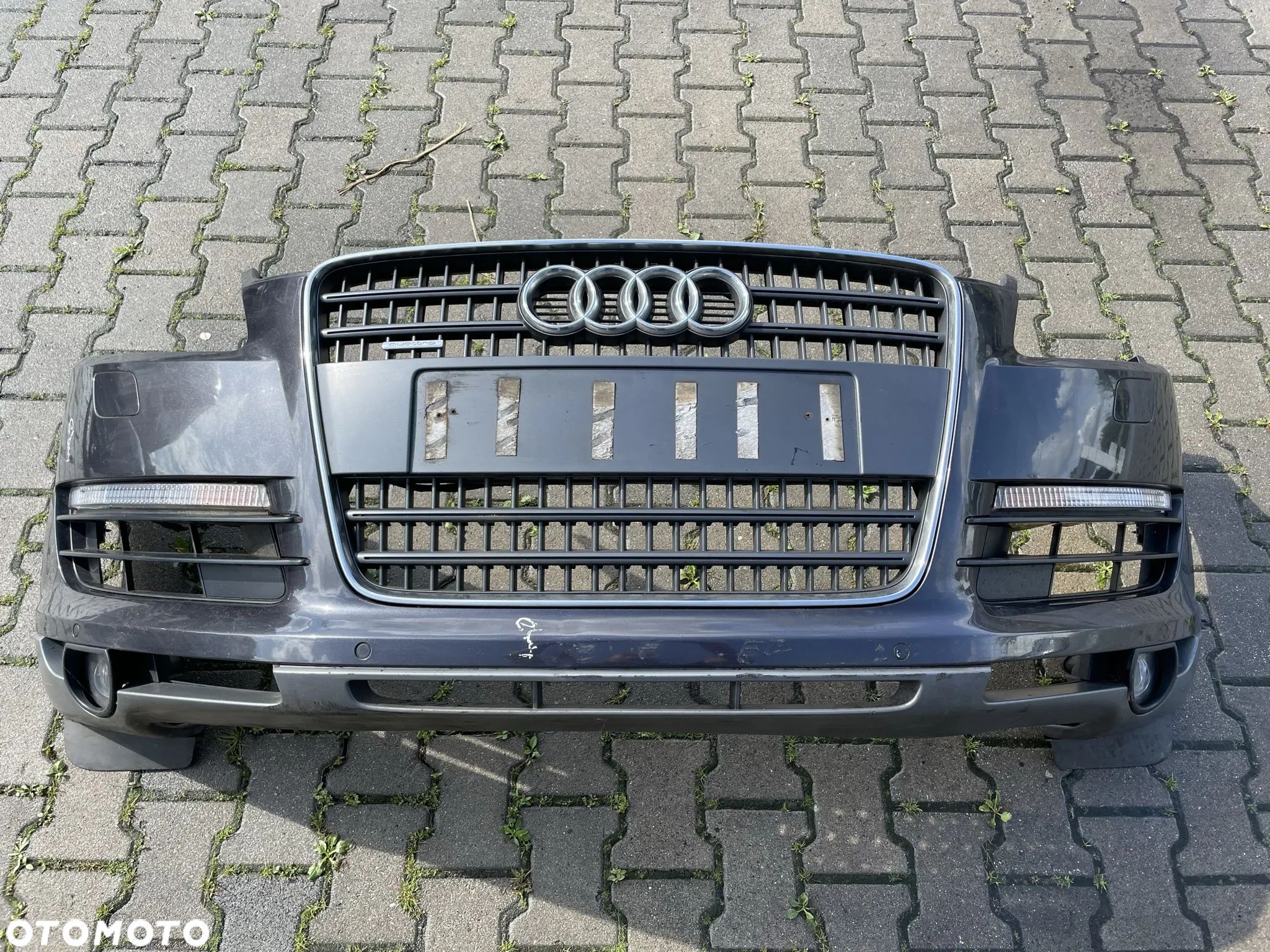Audi Q7 4L zderzak przód przedni kompletny LZ7L - 1