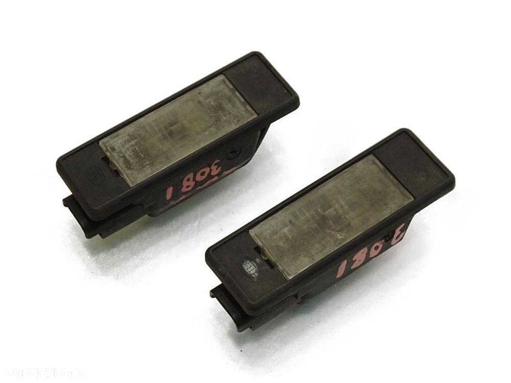 LAMPKi TABLICY REJESTRACYJNEJ PEUGEOT 308 I 2.0 HDI 9688349480 - 1