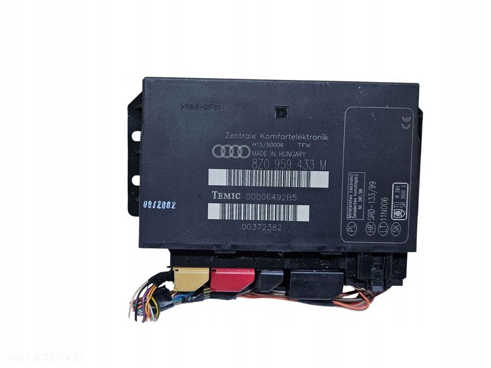 STEROWNIK MODUŁ AIRBAG AUDI A2 8Z0959433M 00006492B5