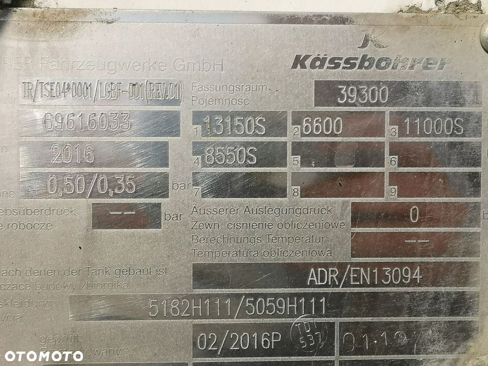 Kassbohrer Cysterna Paliwowa LGBF 4 Komorowa Mało Używana Super Stan! - 18
