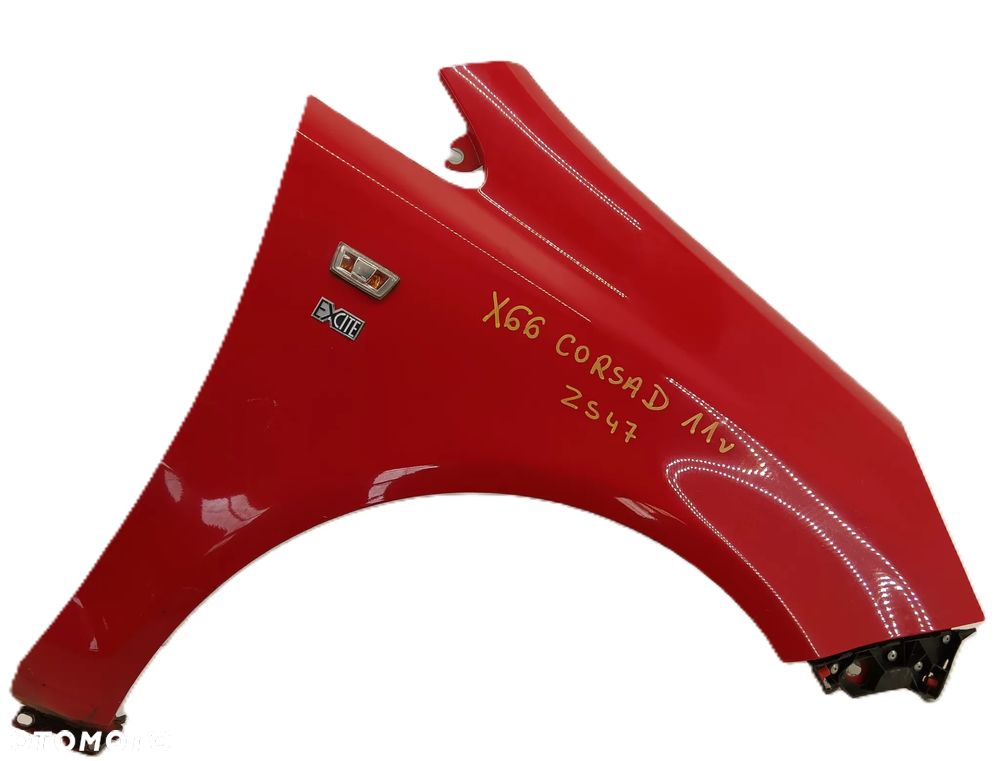 błotnik prawy przedni OPEL CORSA D 06-11 Z547 - 1