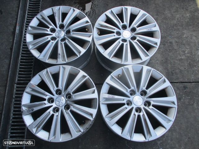 Jogo De Jantes Jgjant1058 PEUGEOT 308 2 BREAK SW FASE 2 2017 1.6HDI 120CV 5P CINZA 44 7Jx16 5X108 64.2MM - 2