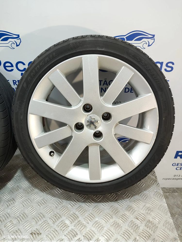 Conjunto Jantes 17 Hockenheim Peugeot 207 7J ET26 4x108 - 4