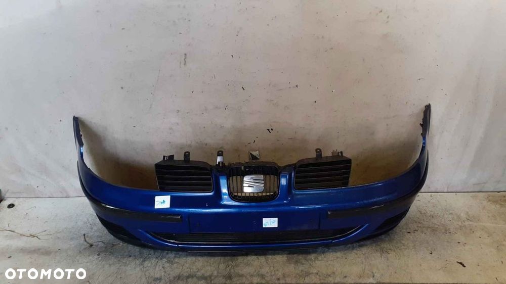 ! ZDERZAK PRZÓD PRZEDNI RENAULT SEAT LEON I 1 TOLEDO II LS5N GRANATOWY - 1
