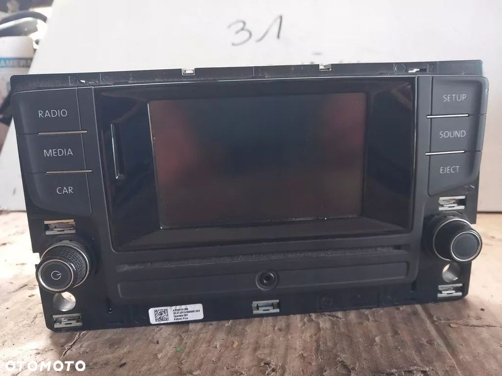 RADIO CD VW GOLF VII VW PASSAT B8 5G0035867 - 2