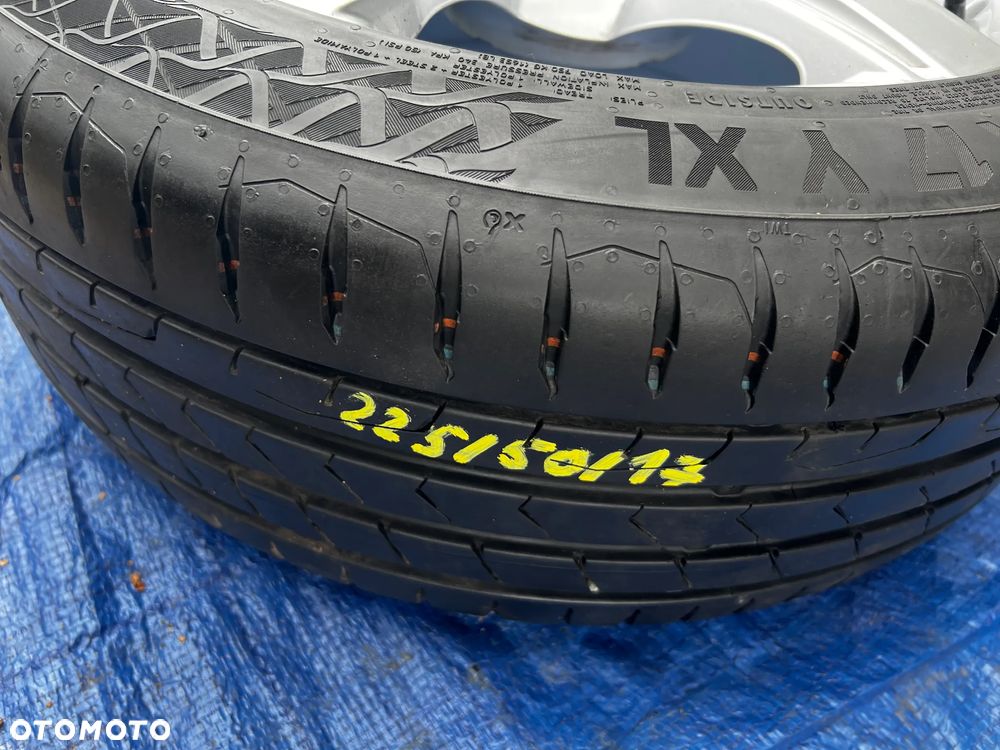 KOMPLET FELG FELGI  5X112 17 7,5J X17 ET 38 8W0601025 EH ALUFELGI 17 - 10