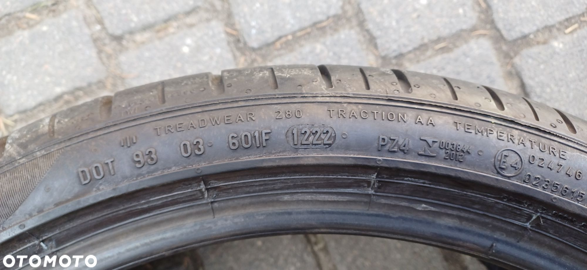 PIRELLI 255/35R19 96Y , pojedyńcza opona letnia. - 6