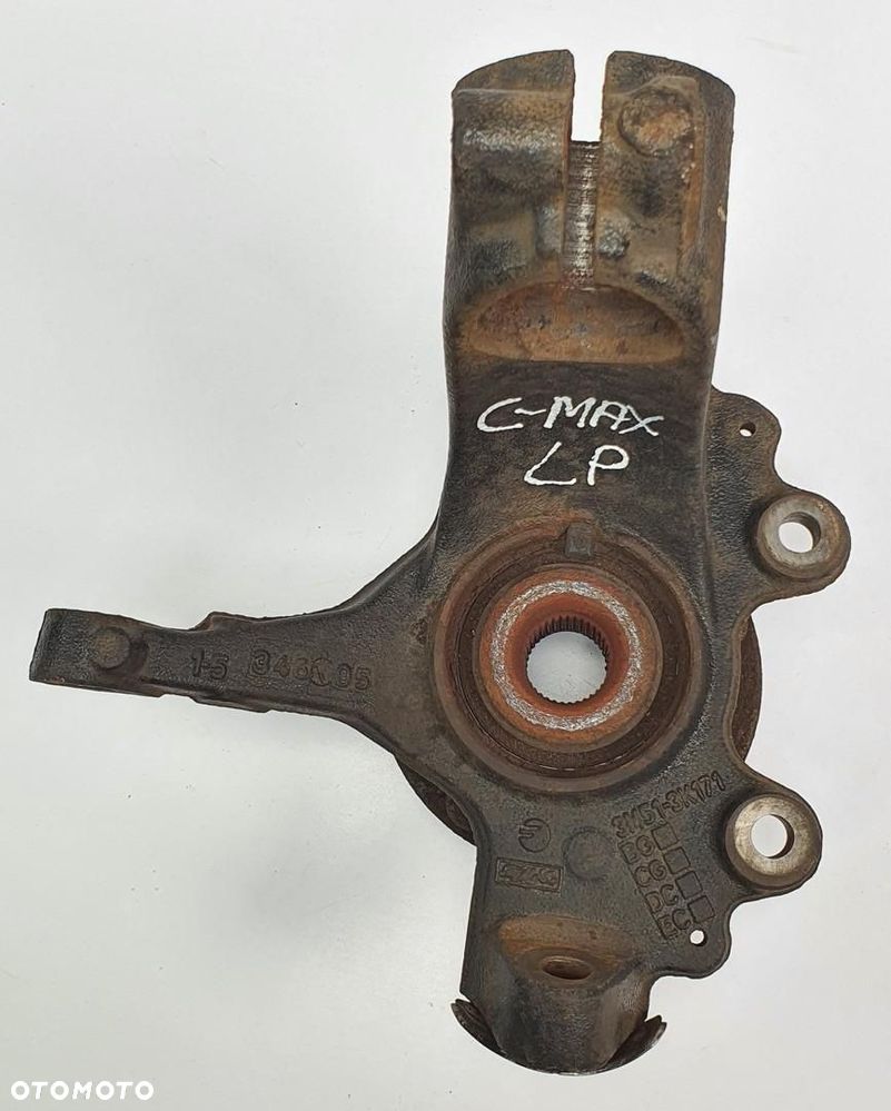 PIASTA ZWROTNICA LEWY PRZÓD FORD FOCUS C-MAX MK1 2.0 TDCI 3M51-3K171-BG - 3