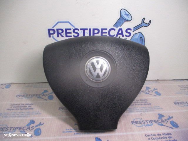 Airbag Condutor 6Q0880201T VW POLO 4 9N FASE 2 2006 1.2 64CV 5P CINZA - 1