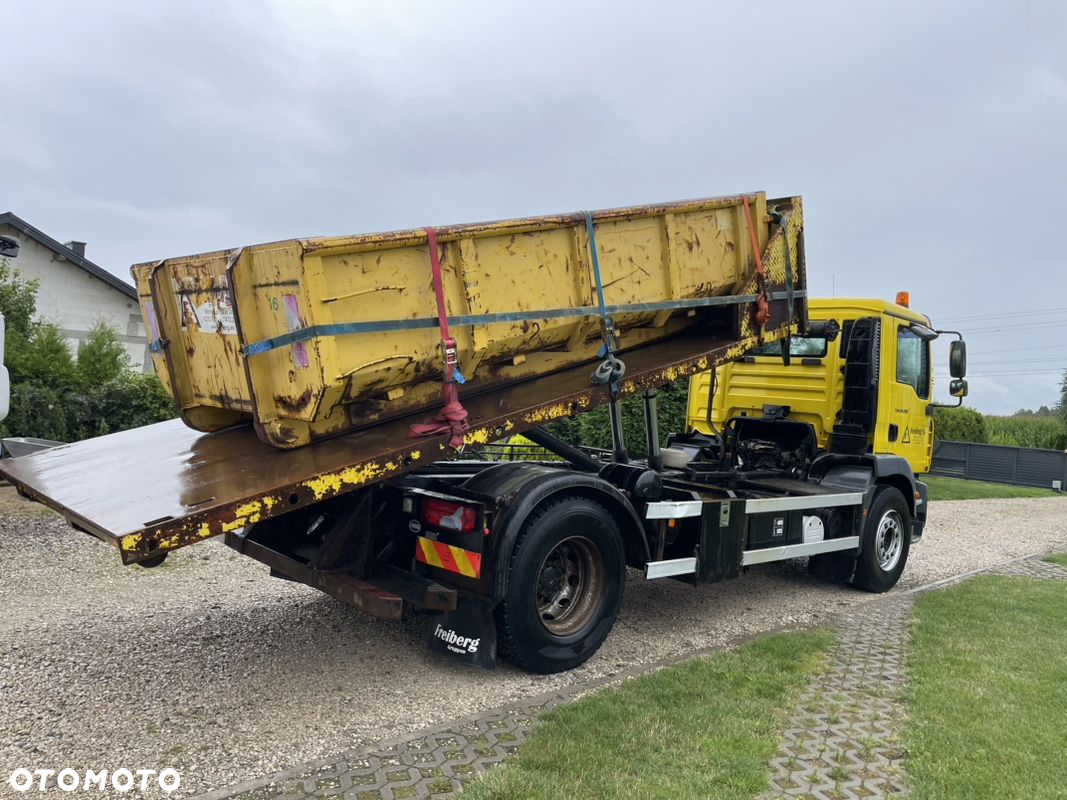 MAN TGM 18.280 , wywrotka, kontener,platforma, - 4