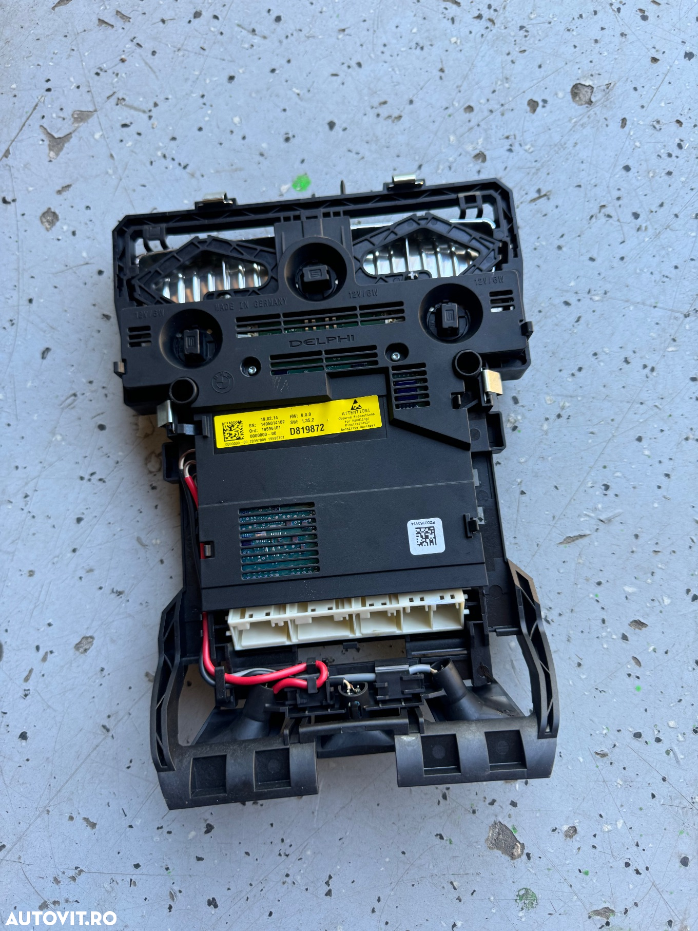 Modul comanda buton trapa bmw seria 5 f10 - 2