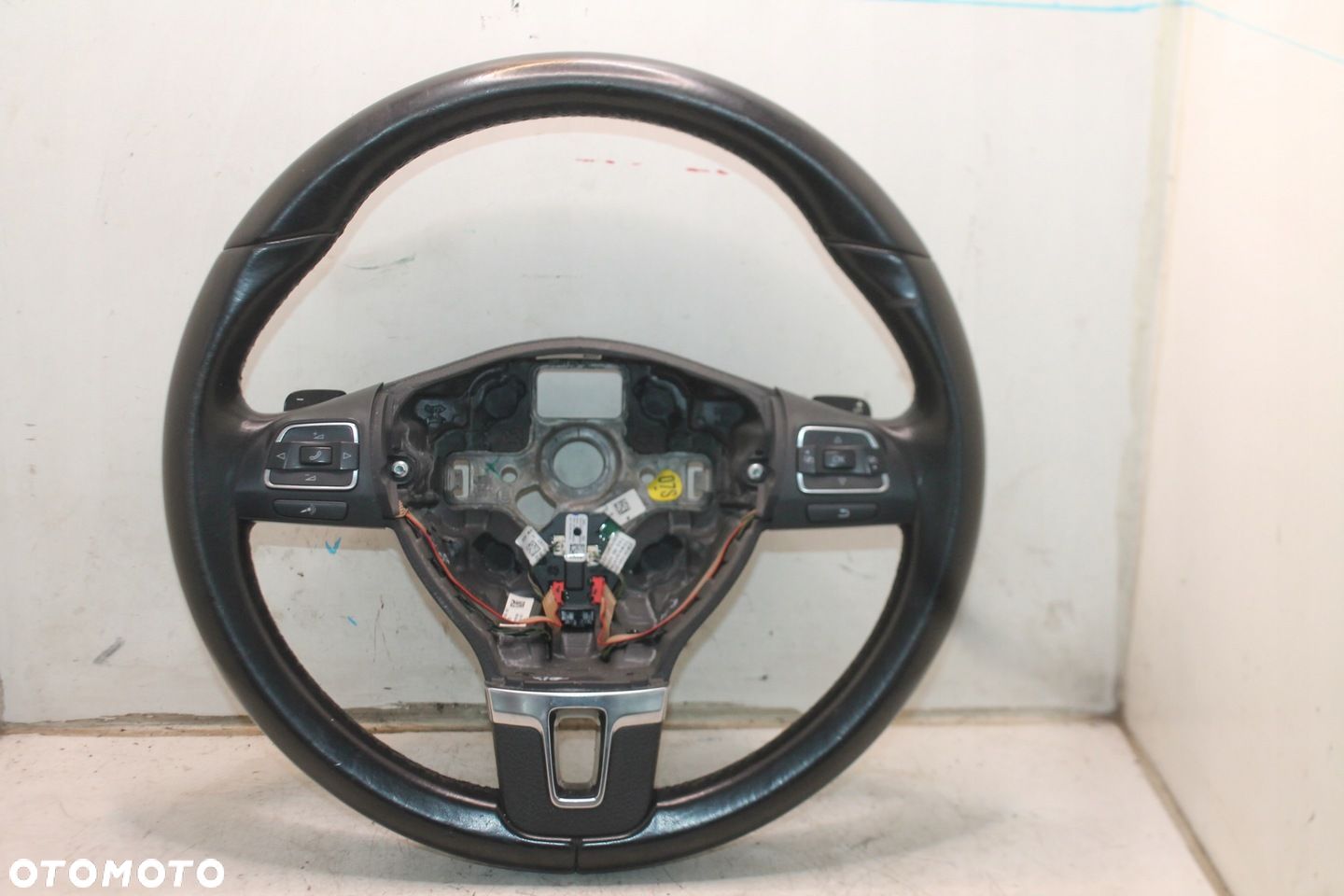 KIEROWNICA SKÓRA MULTI ŁOPATKI 1T0419091AD VW TOURAN LIFT 10-15 - 1