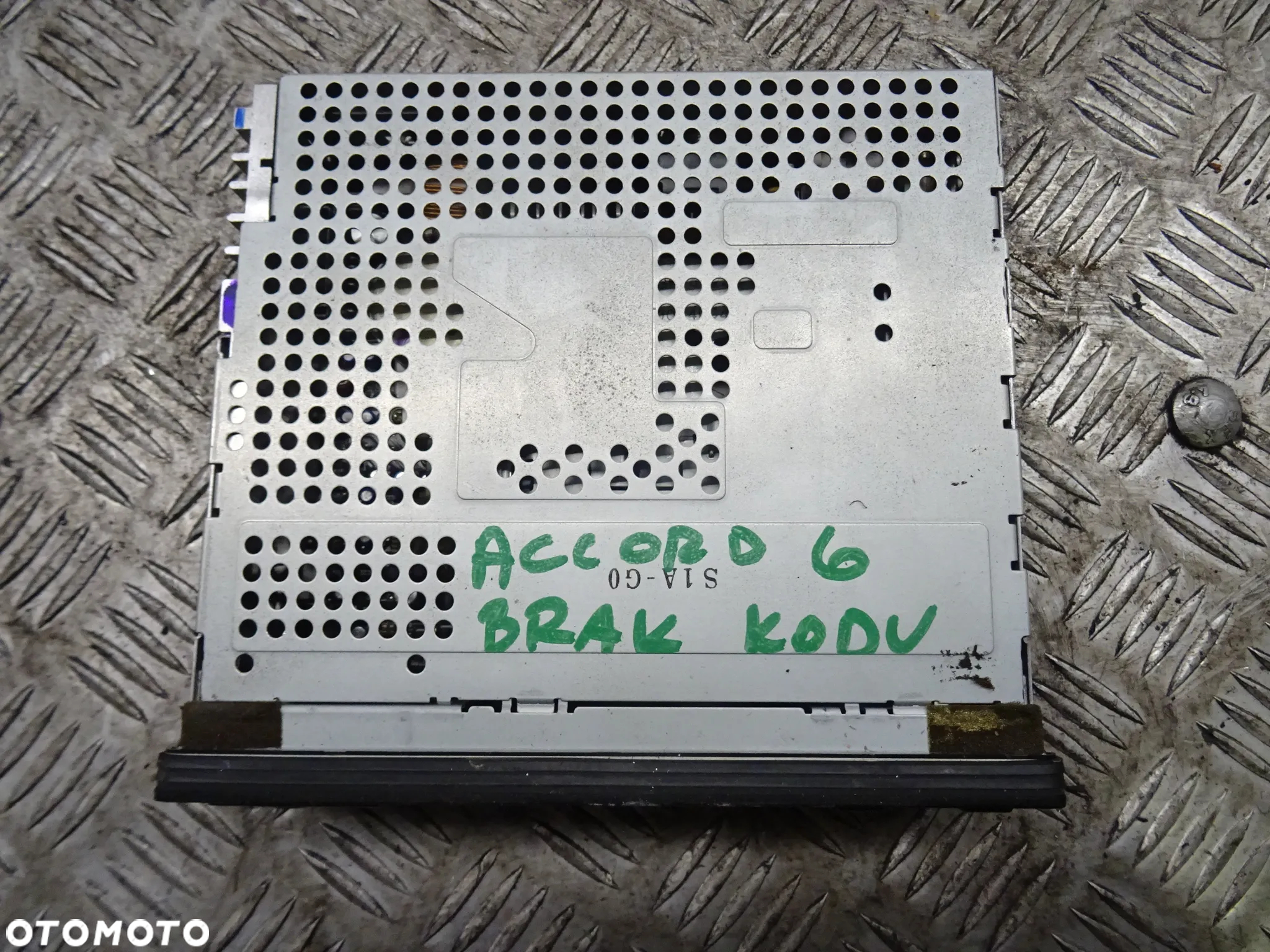 HONDA ACCORD VI 2.0B LIFTBACK 97-02 RADIO BRAK KODU 39101-S1A-G020-M1 - 2