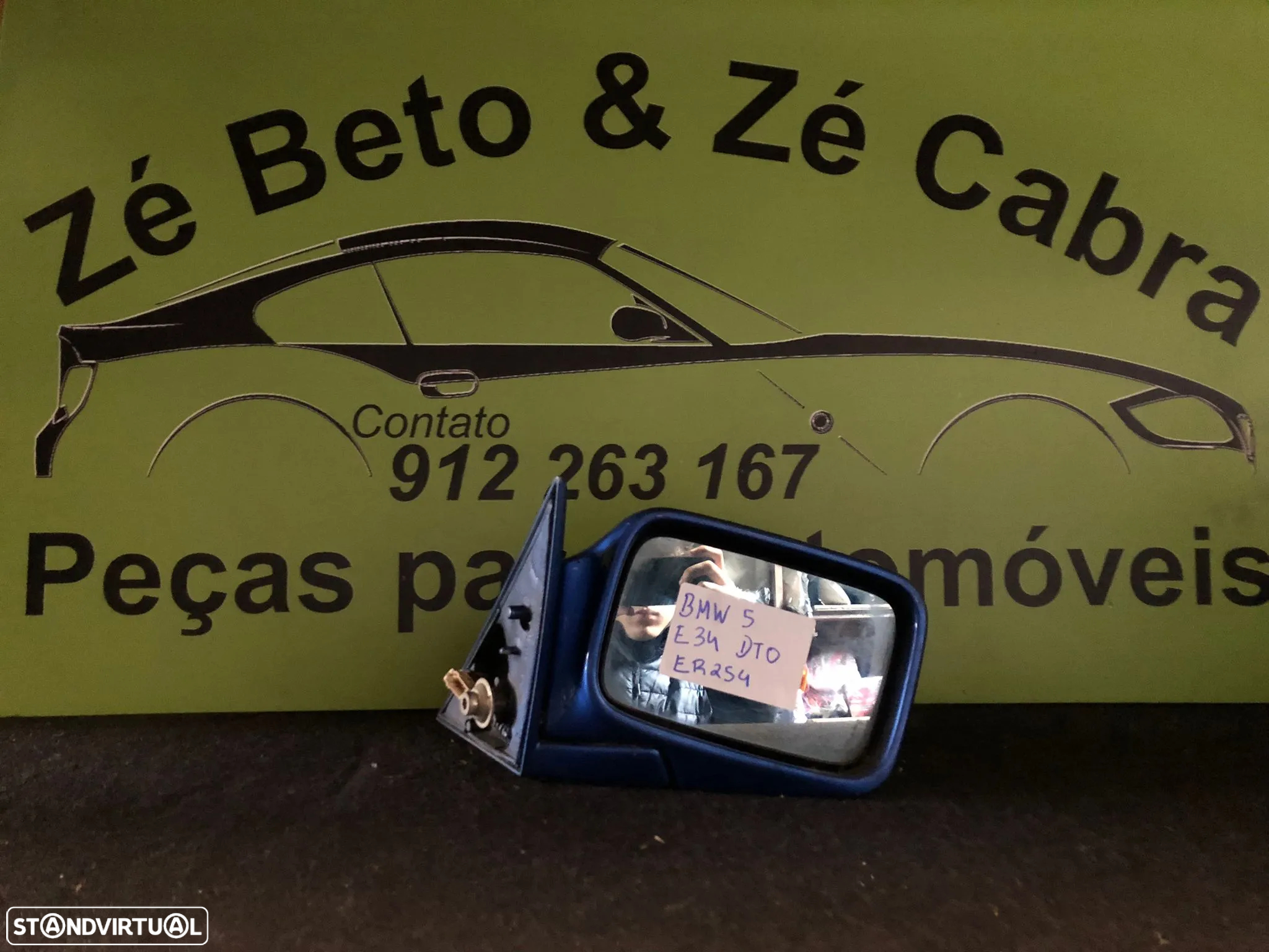 BMW 5 E34 ESPELHO RETROVISOR DIREITO - ER254 - 3