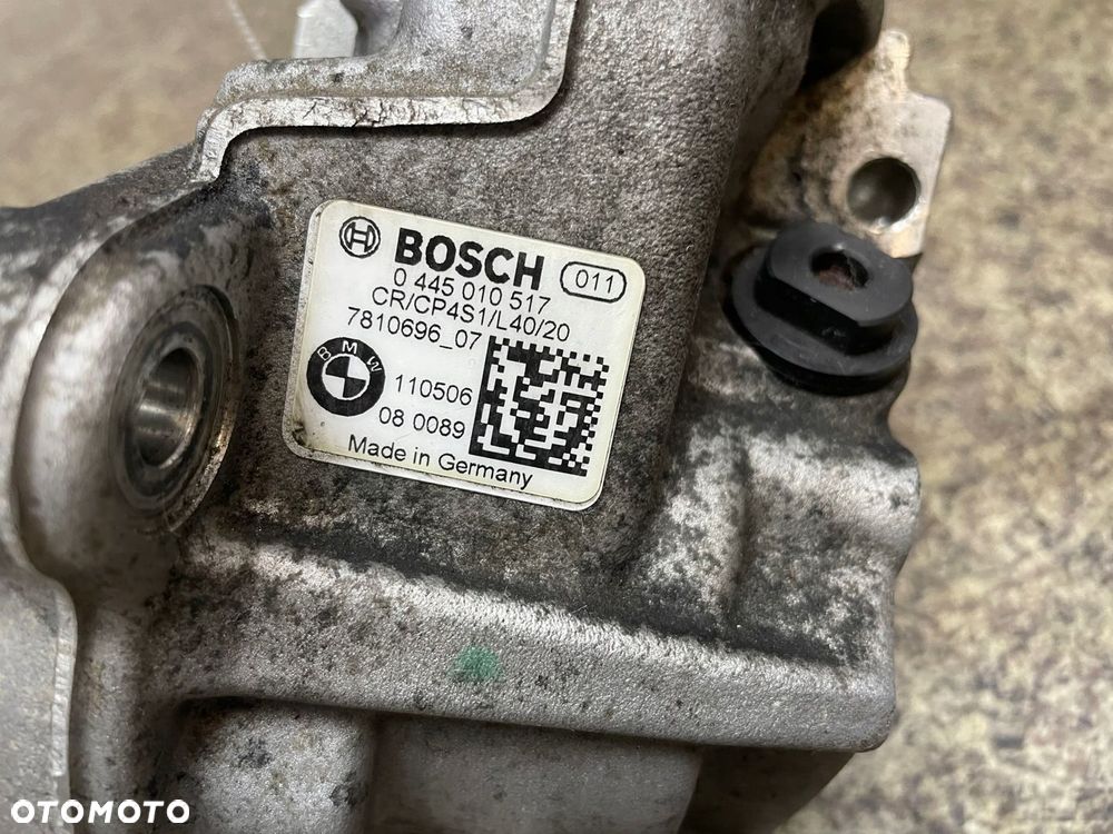 Pompa wtryskowa czujnik paliwa BMW X3 F25 2.0 D N47 BOSCH F10 F11 - 6