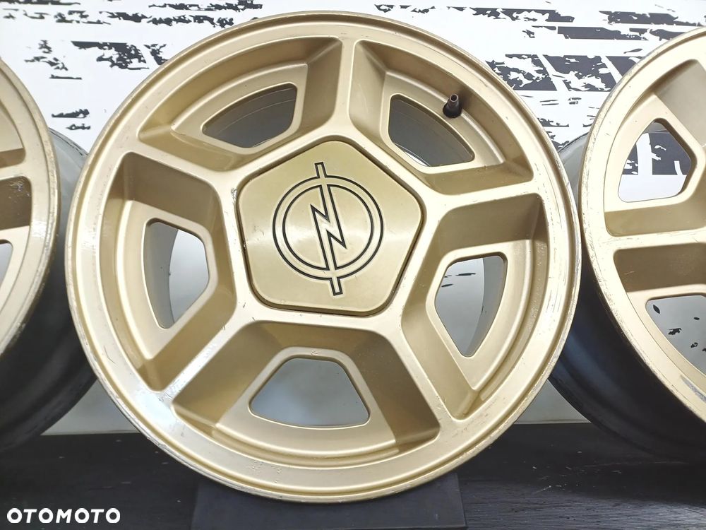 felgi ALU 14 4x100 opel manta Gsi Rekord Vectra A kadett ORI OEM Klasyk - 4