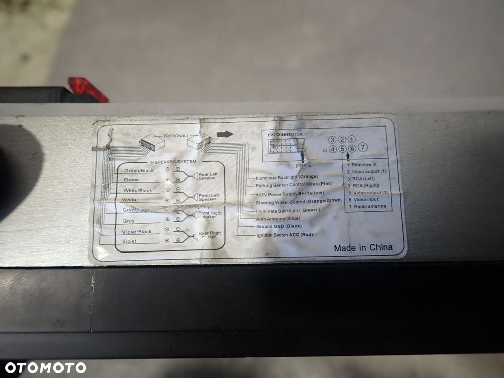 RADIO UNIWERSALNE FIAT PUNTO 1.2 - 4
