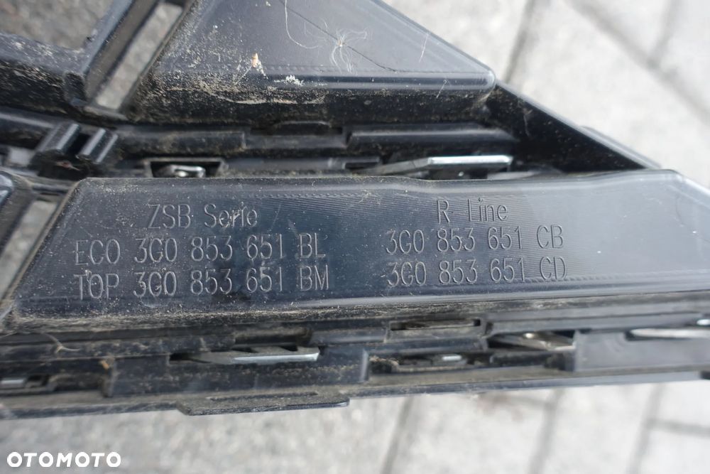 ATRAPA GRILL PASSAT B8 LIFT 19-24r. 3G0853651BL - 11