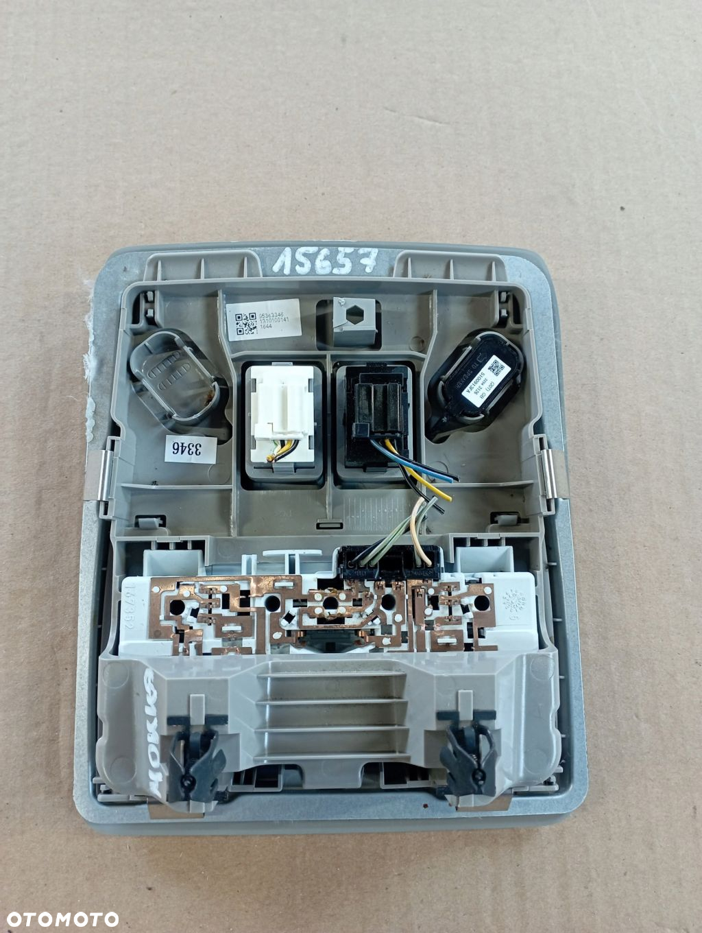 OPEL MOKKA I LAMPKA PODSUFITKI PANEL SZYBERDACH 95363346 - 2