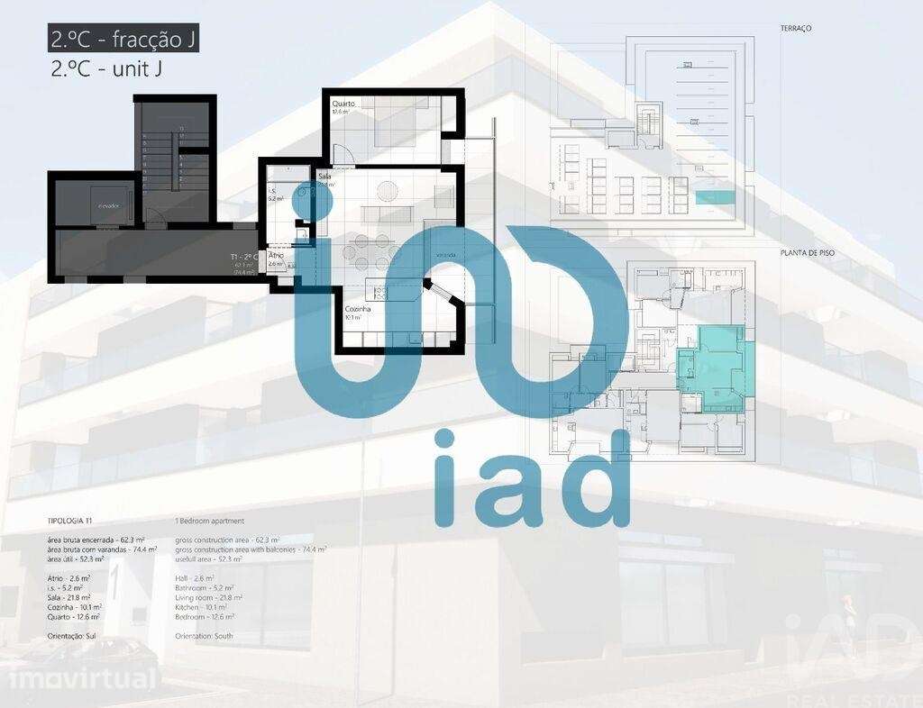 Apartamento T1 em Quelfes de 74,00 m2 - Grande imagem: 4/13