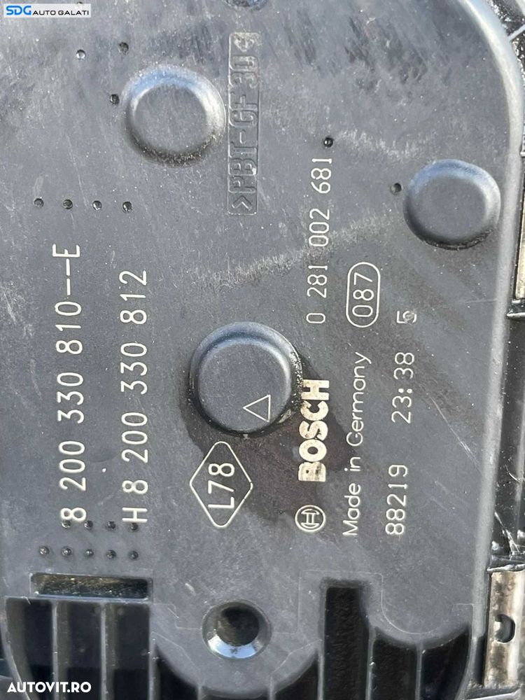 Clapeta de Acceleratie Renault Laguna 3 2.0 DCI 2007 - 2015 Cod 8200330810E 8200330812 8200330810 0281002681 [1902] - 2