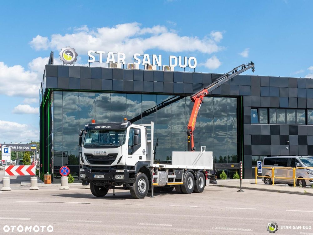 Iveco TRAKKER 360 6x4 PALFINGER PK 18502 SH HDS Żuraw Rotator - 12
