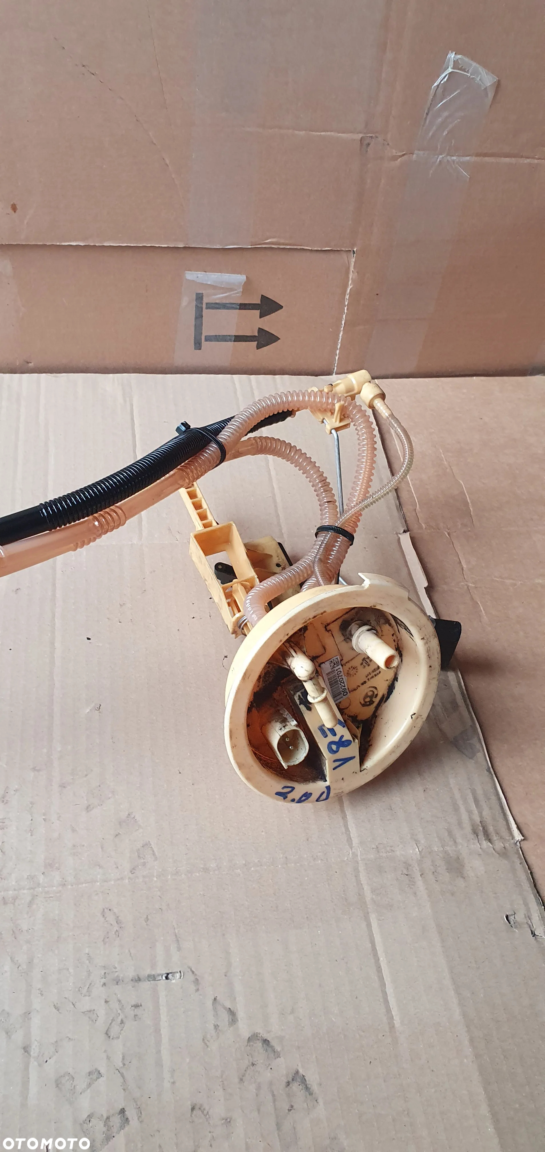 Pływak pompka paliwa czujnik poziomu paliwa BMW I E81 E87 2.0D 7190944 7190943 - 4