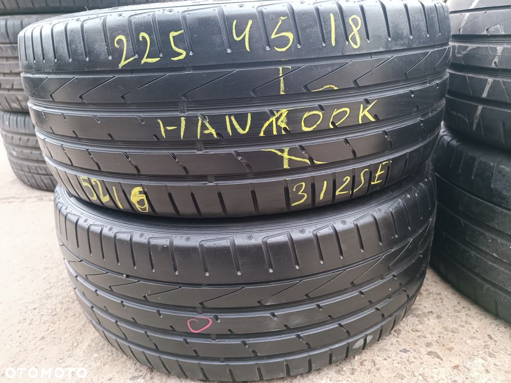 225/45R18 95W 95Y XL Opony Letnie Lato Hankook VENTUS Prime 3 Ventus S1 Evo 2 5,5mm Legnica ALU-RAD 225/45 - 1