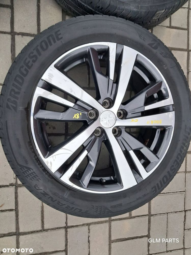 peugeot 3008 ii felgi koła aluminiowe18" 9809687377 5x108 - 5
