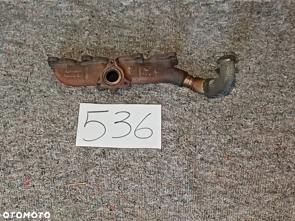 NR 536 Kolektor Wydechowy Opel Astra K 1.6 CDTI 55491382 - 1