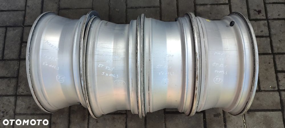FELGI ALUMNIOWE 5x114.3 6.5Jx16 CALI ET 52.5 MAZDA 3 6 5 KOMPLET 4 SZTUKI - 9