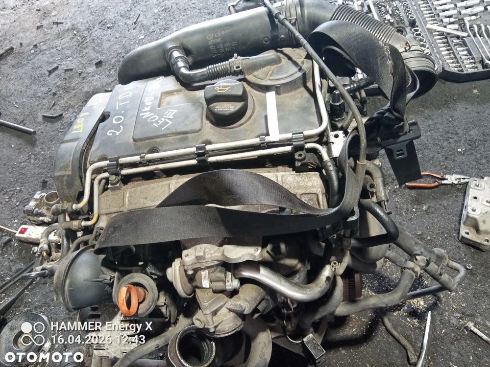 Silnik słupek Seat Toledo III Leon 2,0 TDI BLB - 2