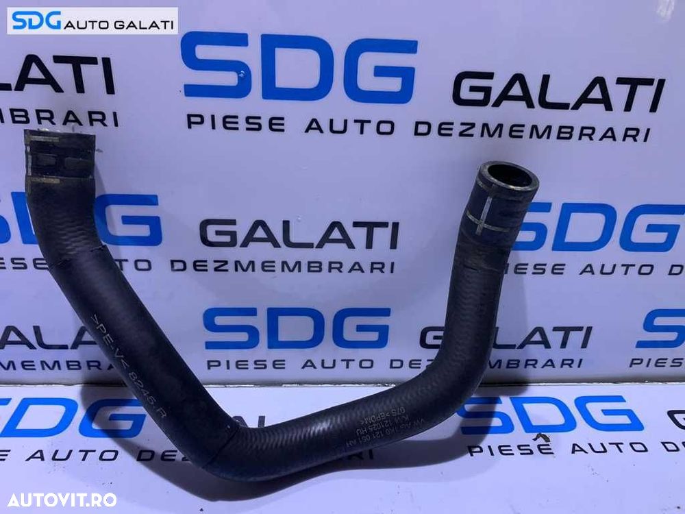 Furtun Conducta Apa Lichid Racire Motor Antigel VW Passat CC 2.0 TDI CFFA CFFB CFGB 2009 - 2012 Cod 1K0121051AH 1K0121051AT [D0404] - 1