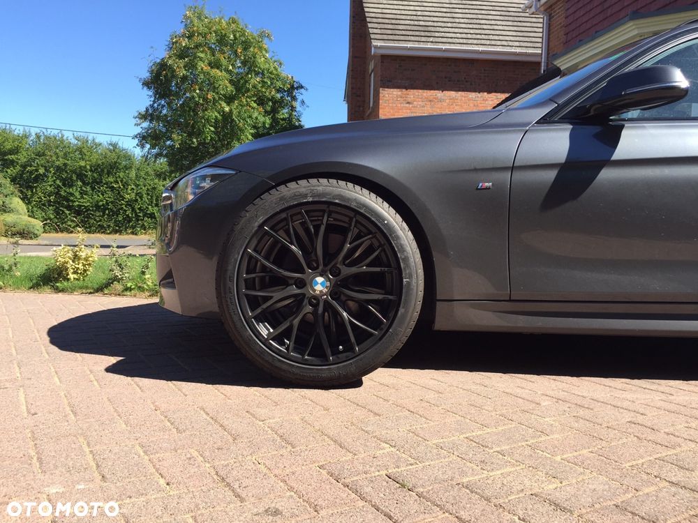 Nowe czarne felgi 5x120 19 BMW F10 8.5j ET35 9.5j ET40 F12 F06 5 GT E90 F01 X1 X3 F25 X4 Z4 F30 F32 F34 F36 E60 jak styling 405 M pakiet Carbonado Shine - 11