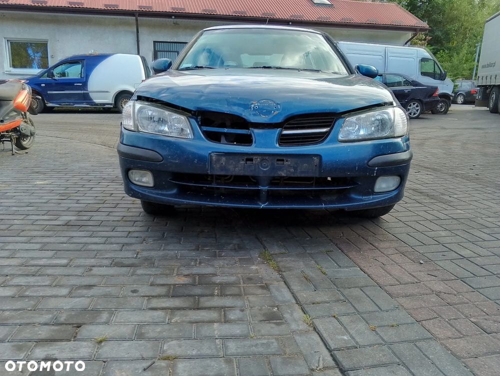 Nissan Almera N16 (00-02.) 1.5 B 89KM. Silnik QG15DE Skrzynia 4M40.Cały na części. GWARANCJA !!! Przód Tył Zestaw Komplet Drzwi Klapa Zderzak Błotnik Maska Grill Atrapa Szyba Pas Lampa Lusterko Boczki Fotel Kanapa Kokpit Deska Rozdzielcza Przełącznik Włącznik Sterownik Przewody Wiązka Instalacja Moduł Komputer Czujnik Listwa Pompa Alternator Wtryski Głowica Rozrusznik Kompresor Sprzęgło Dwumas Silnik Skrzynia ABS Klimatyzacji Paliwa Wspomagania Kolektor Turbina Przepustnica Zawór Chłodnica Koło Hak Belka Sanki Zawieszenie Mcpherson Półoś Amortyzator Wydech Tłumik Zacisk Most - 2