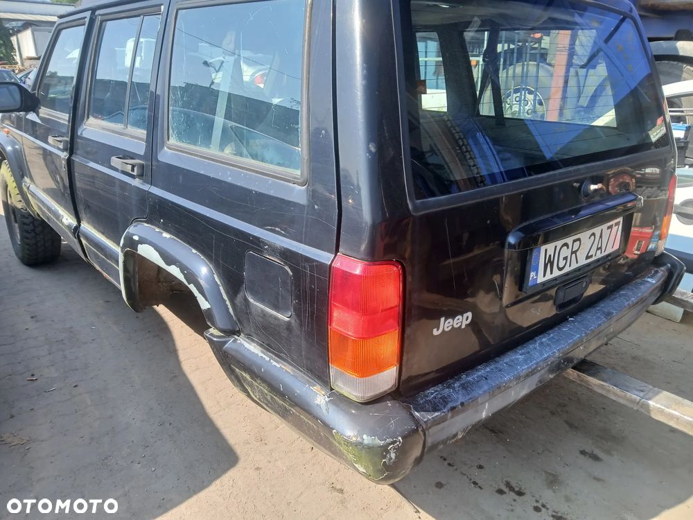 jeep grand cherokee zj maska zderzak lampa grill błotnik drzwi zbiornik paliwa szyba lusterko - 5