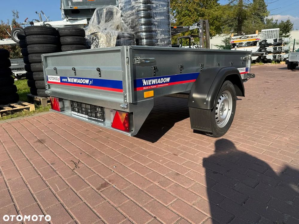 Niewiadów Przyczepa Niewiadów N423U 224x138x35cm 1 oś 750kg burty boczne 2mm Kraków MOTOMUS - 12