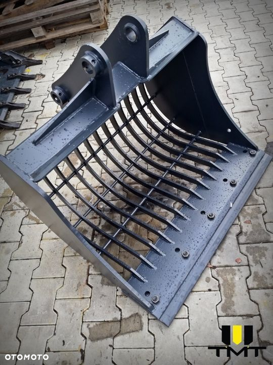 Łyżka 90cm przesiewowa do koparko-ładowarki JCB 3CX 4CX, CAT, Komatsu, ażurowa przesiewająca - 3