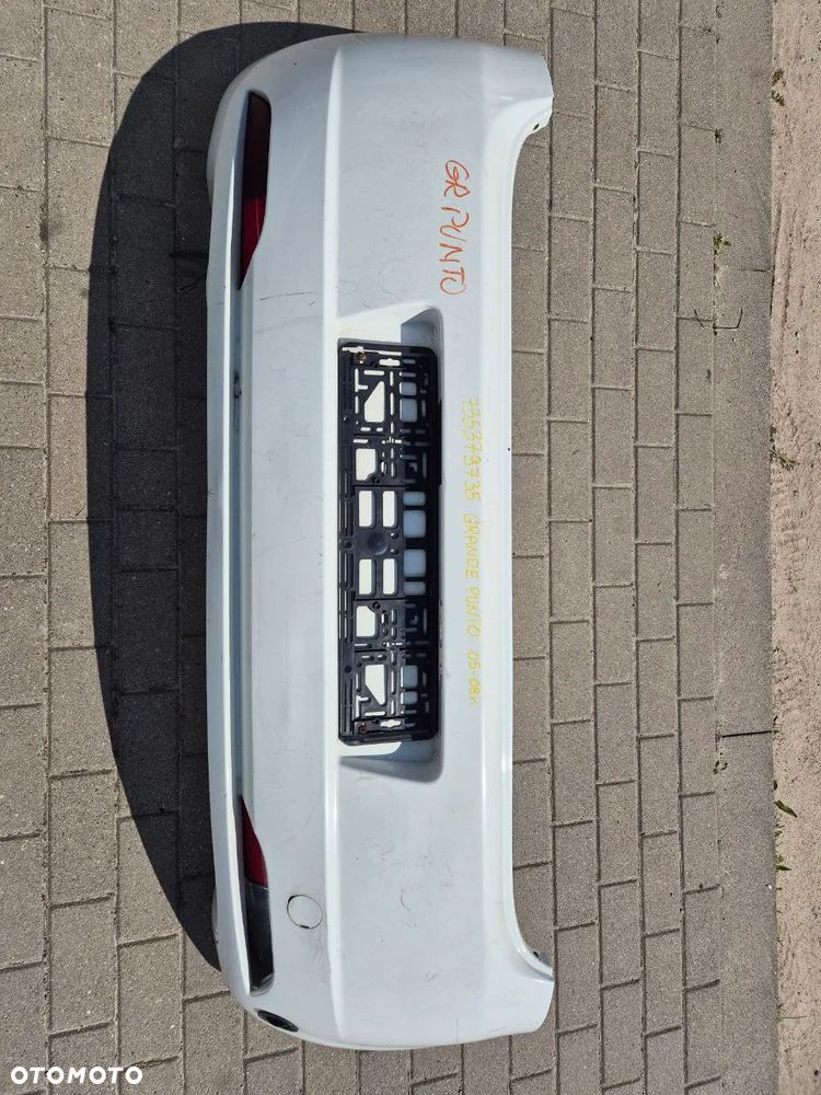 ZDERZAK FIAT GRANDE PUNTO BIAŁY - 1