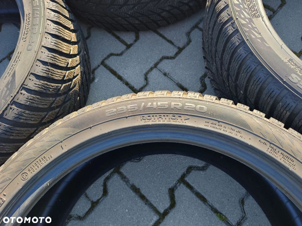 Opony zimowe Nokian Snowproof 2 SUV 235/45/R20 Prawie nowe - 4