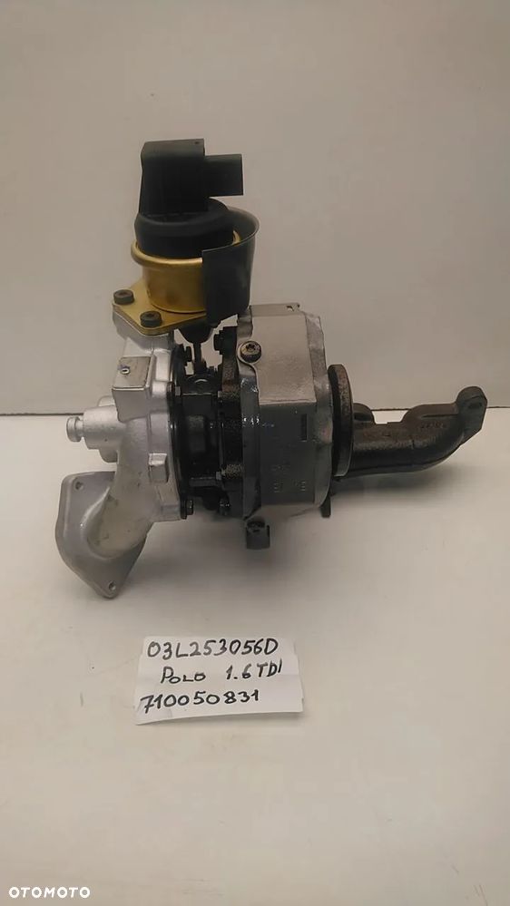 TURBOSPRĘŻARKA 1.6 TDI 90KM 105KM CAYA CAYB CAYC CLNA POLO 03L253056D - 5